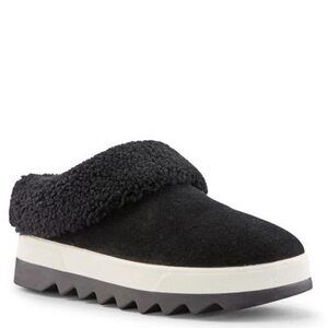 Cougar Petra Waterproof Black Suede/Real Curly Shearling 7 M